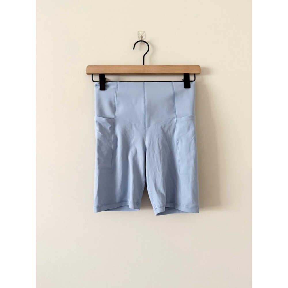 NWT Aerie OFFLINE Real Me Xtra 7" Bike Shorts - Light Blue (Small)